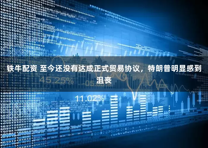 铁牛配资 至今还没有达成正式贸易协议，特朗普明显感到沮丧