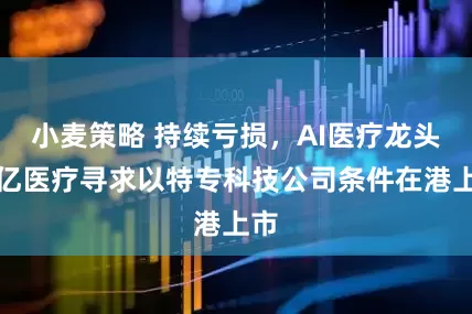 小麦策略 持续亏损，AI医疗龙头森亿医疗寻求以特专科技公司条件在港上市