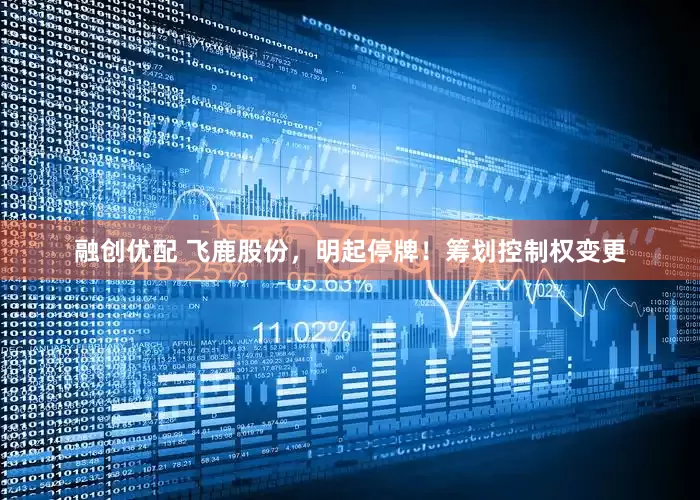 融创优配 飞鹿股份，明起停牌！筹划控制权变更